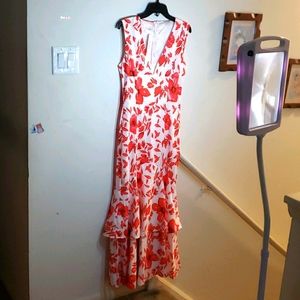 Order Plus floral dress